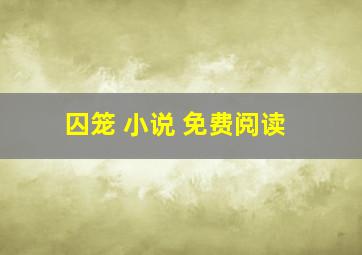 囚笼 小说 免费阅读